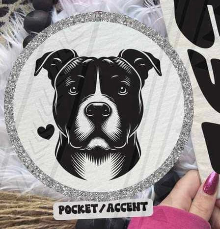 Pitbull pocket 36071 DTF transfer