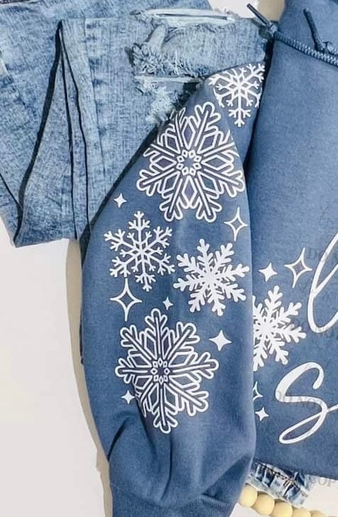 Let it snow sleeve (CSC) 60473 DTF transfer