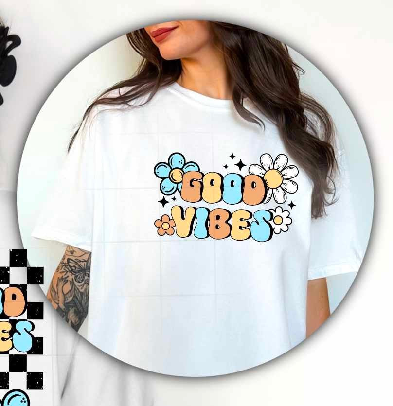Good vibes pocket (CSC) 84416 DTF transfer