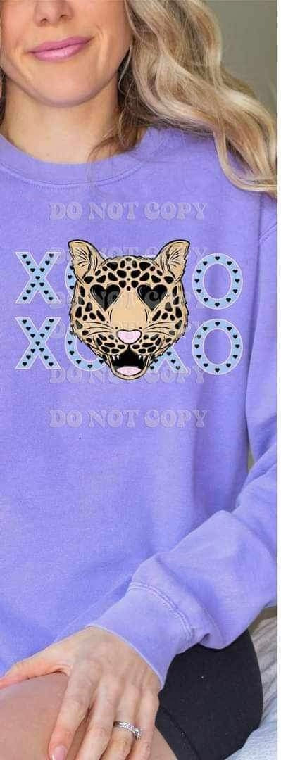 Xoxo leopard (VIRGO) 17857 DTF TRANSFER