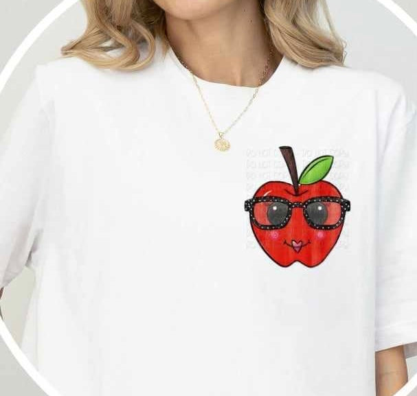 Teacher apple pocket 29180 DTF transfer