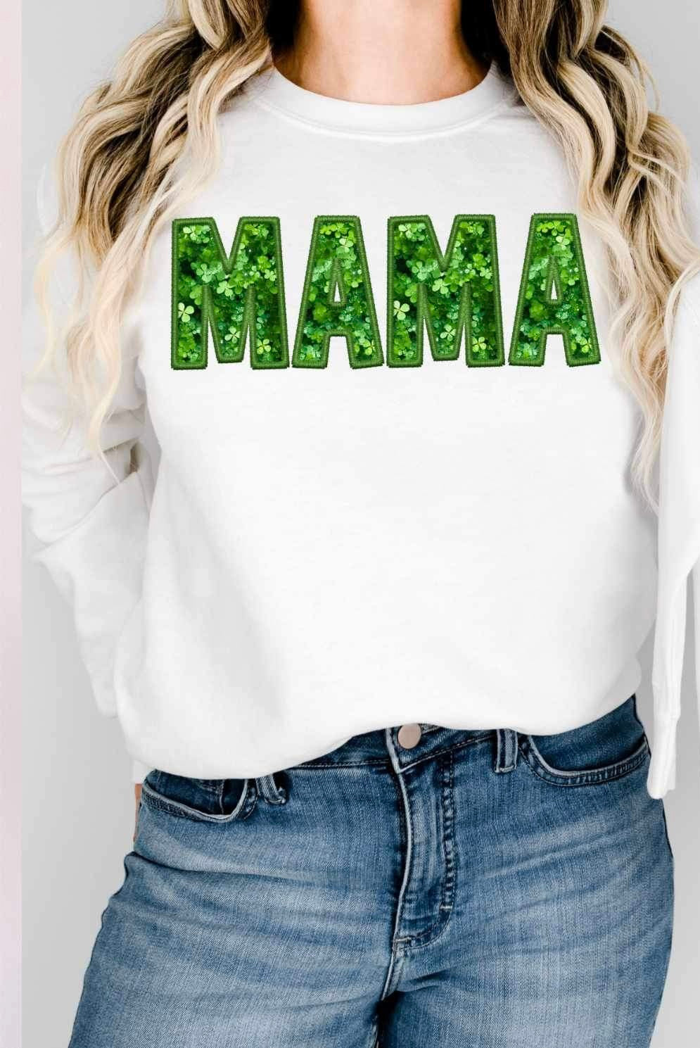 Mama clover filled (WSB) 21561 DTF transfer