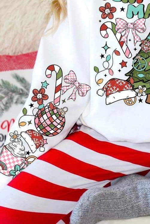 Very merry mama sleeve (CSC) 62652 DTF transfer