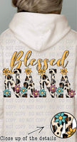 Blessed nana leopard floral 19255 DTF TRANSFER