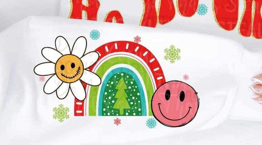 Get your ho ho ho on SLEEVE ONLY 11023 DTF TRANSFER