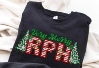 Very merry RPH Christmas trees DTF Transfer