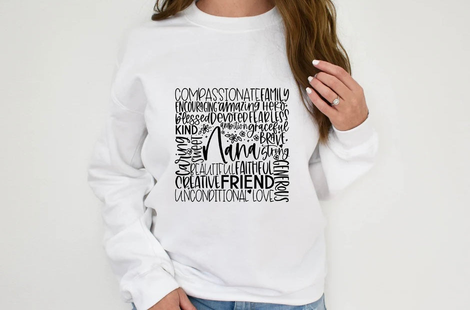 Nana subway BLACK screen print transfer