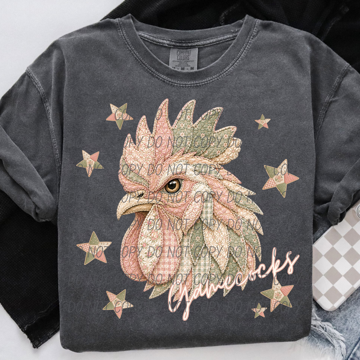 Gamecocks meemaw mascot (City) DTF Transfer