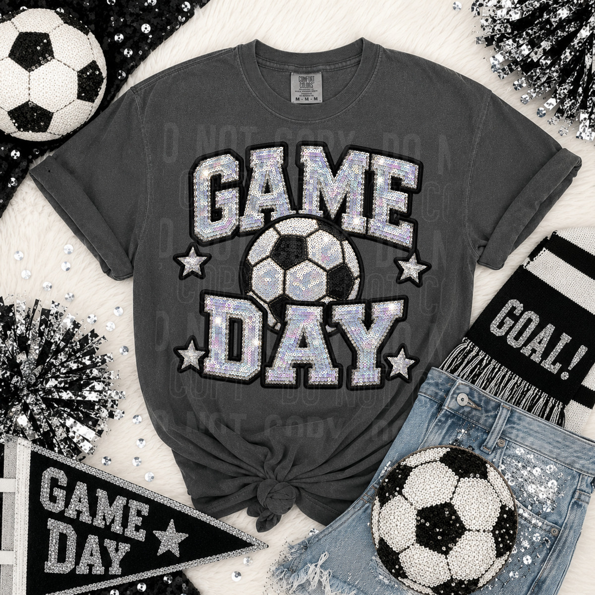 Game day football soccer SBB DTF Transfer