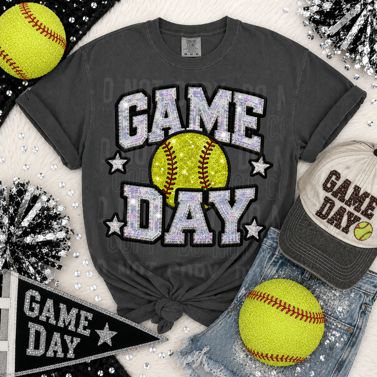 Game day football soccer SBB DTF Transfer