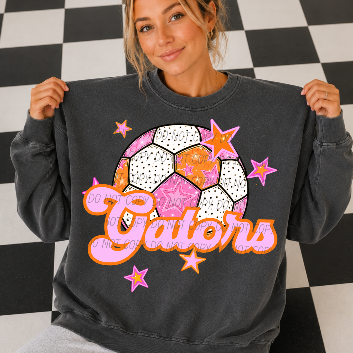 Gators pink soccer (City) DTF transfer