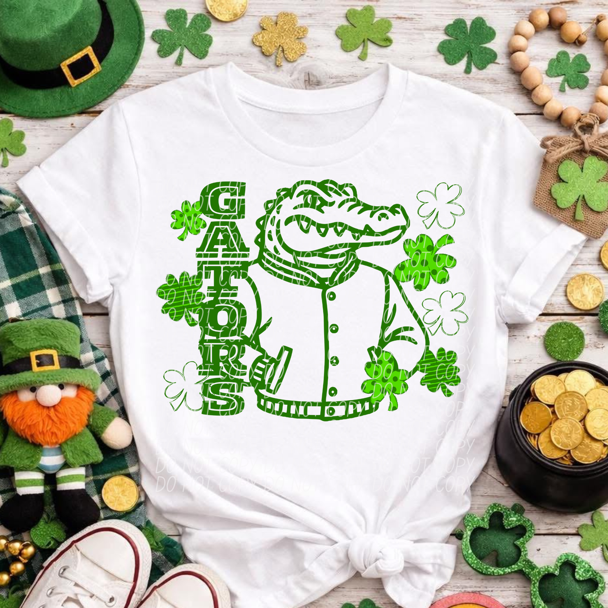 Letterman Clover Gators (City) DTF transfer
