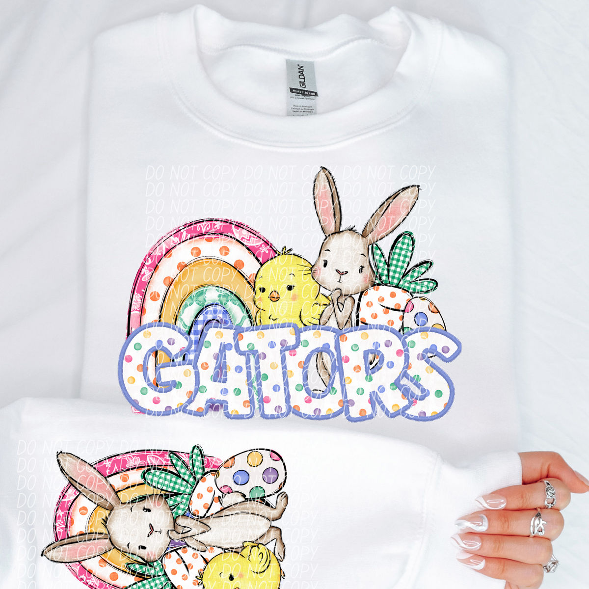 Easter Gators (CITY) DTF transfer