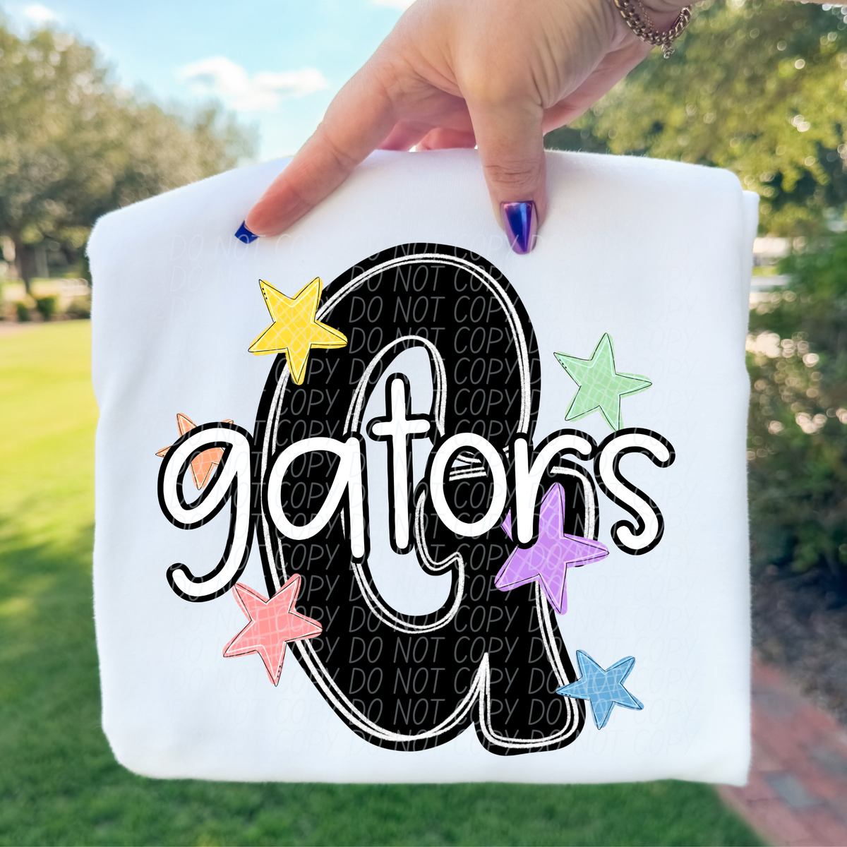 Gators star Mascots (CITY) DTF transfer