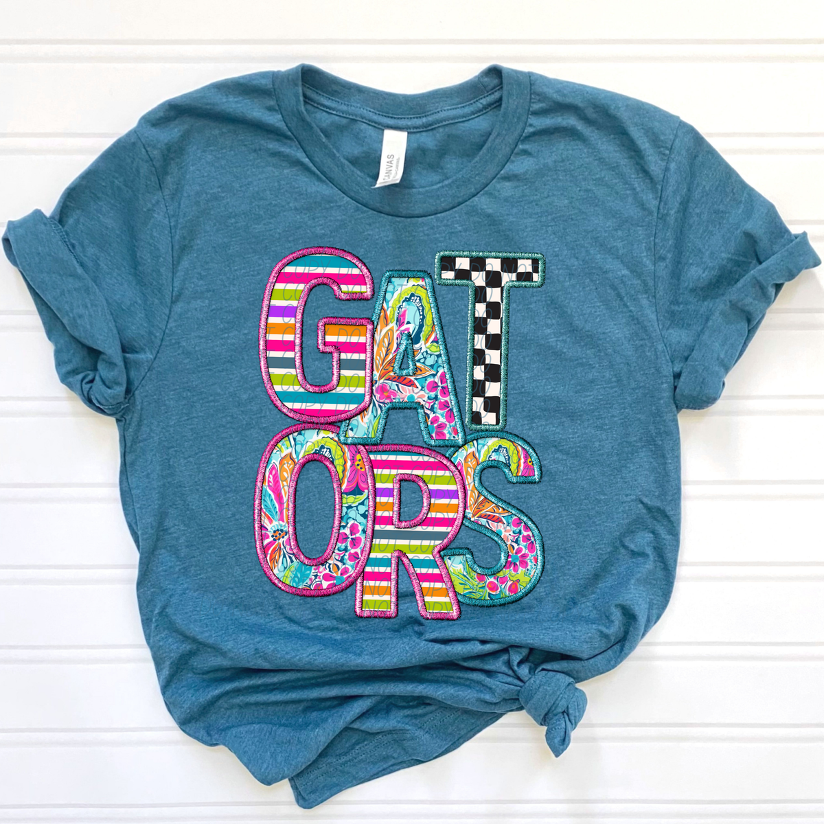 GATORS bright patterns (CITY) DTF transfer