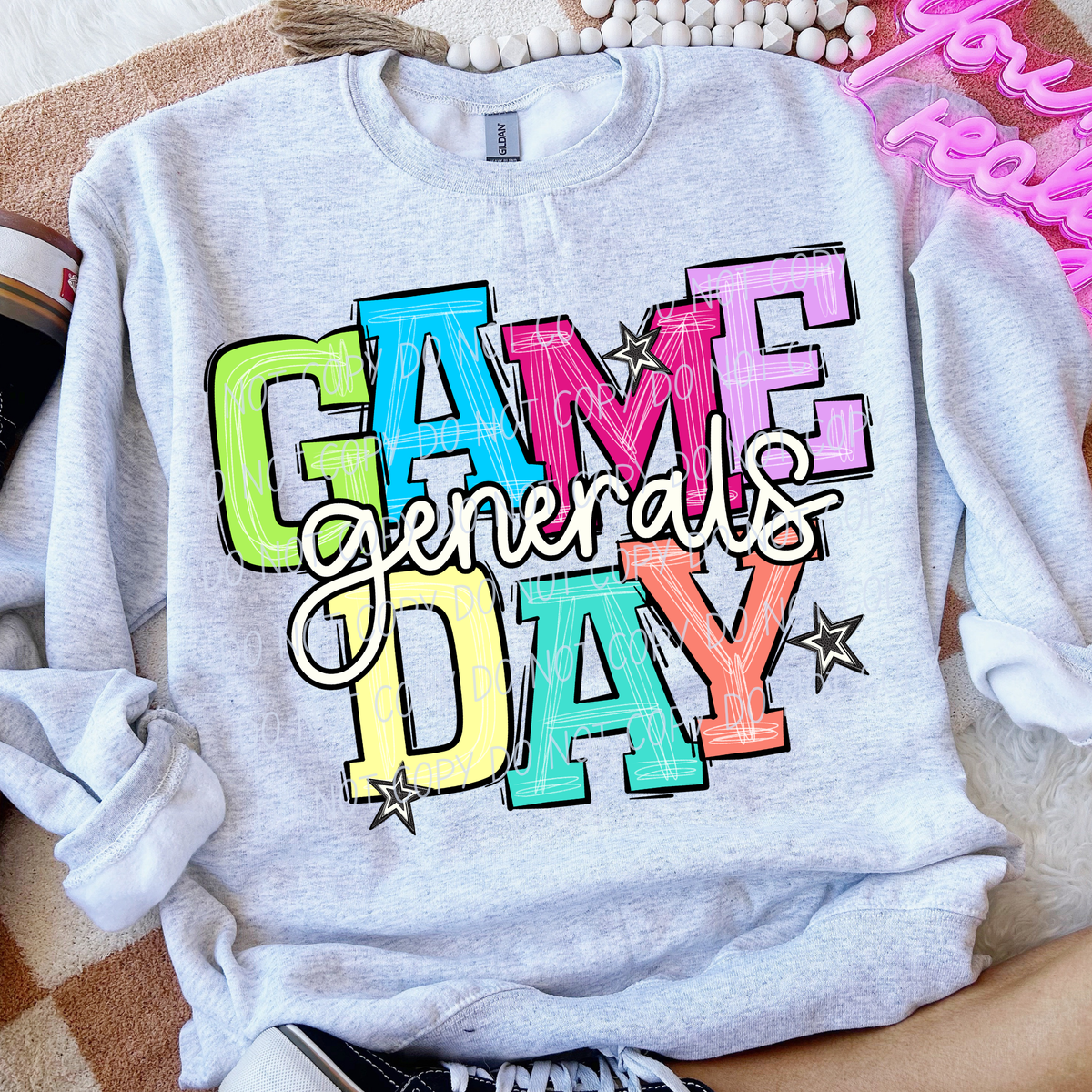 Generals-Preppy Game Day (City) DTF Transfer