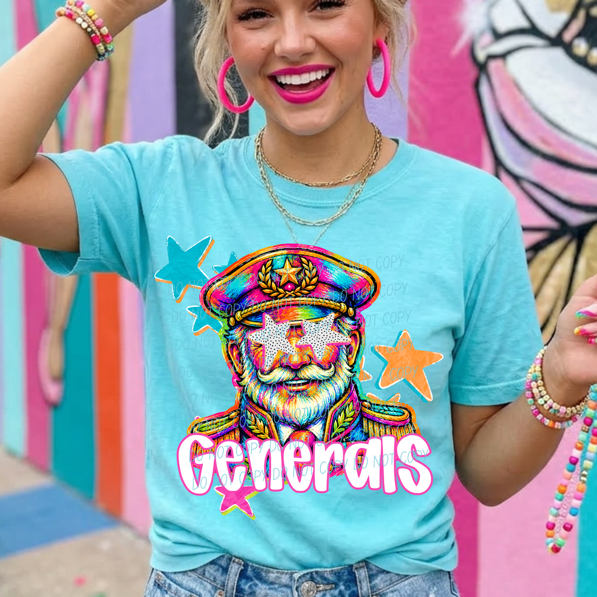 Generals pop art (City) DTF Transfer
