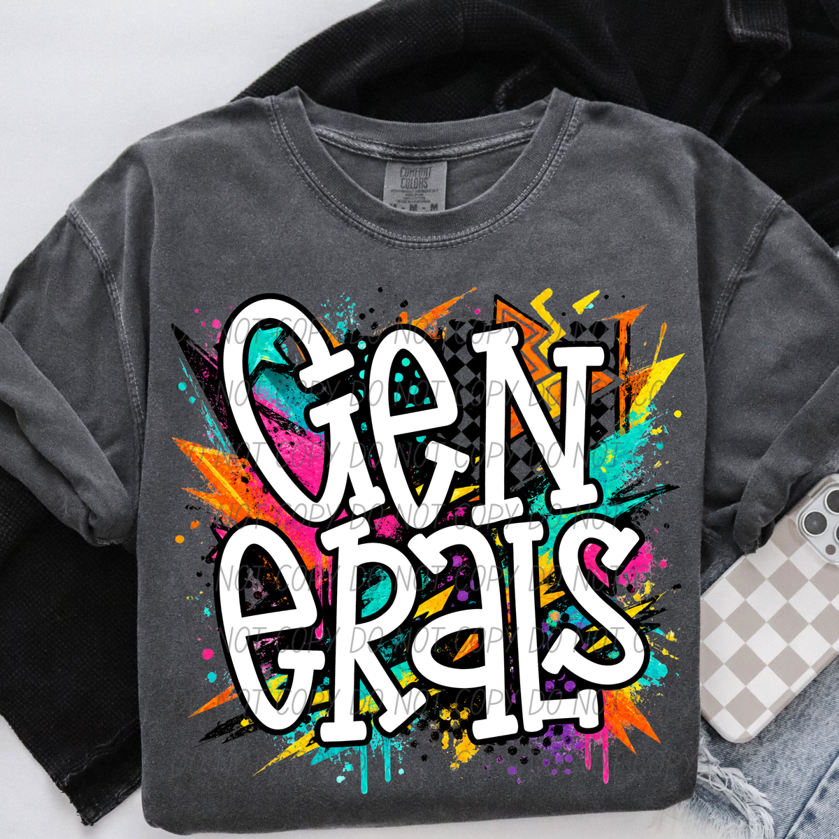 Generals totally tubular (City) DTF Transfer