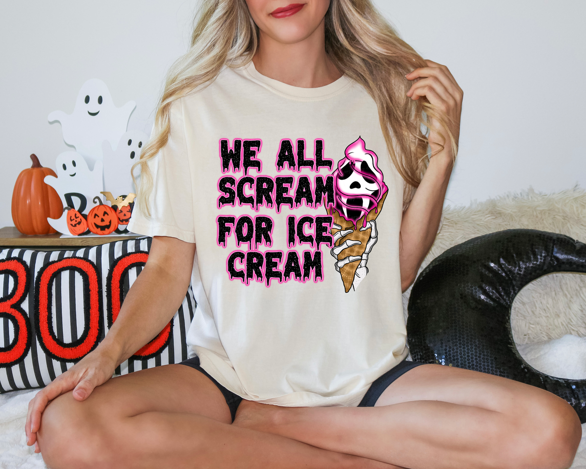 GF We All Scream For Ice Cream 115897 DTF transfer