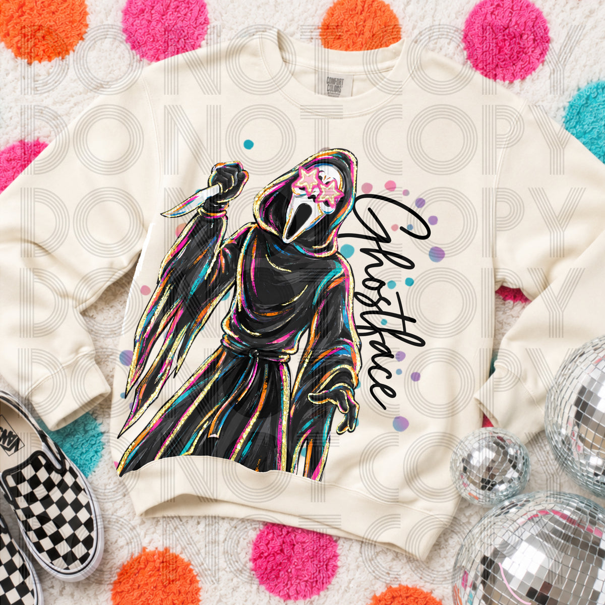 GF colorful splatter (Renewed) DTF Transfer