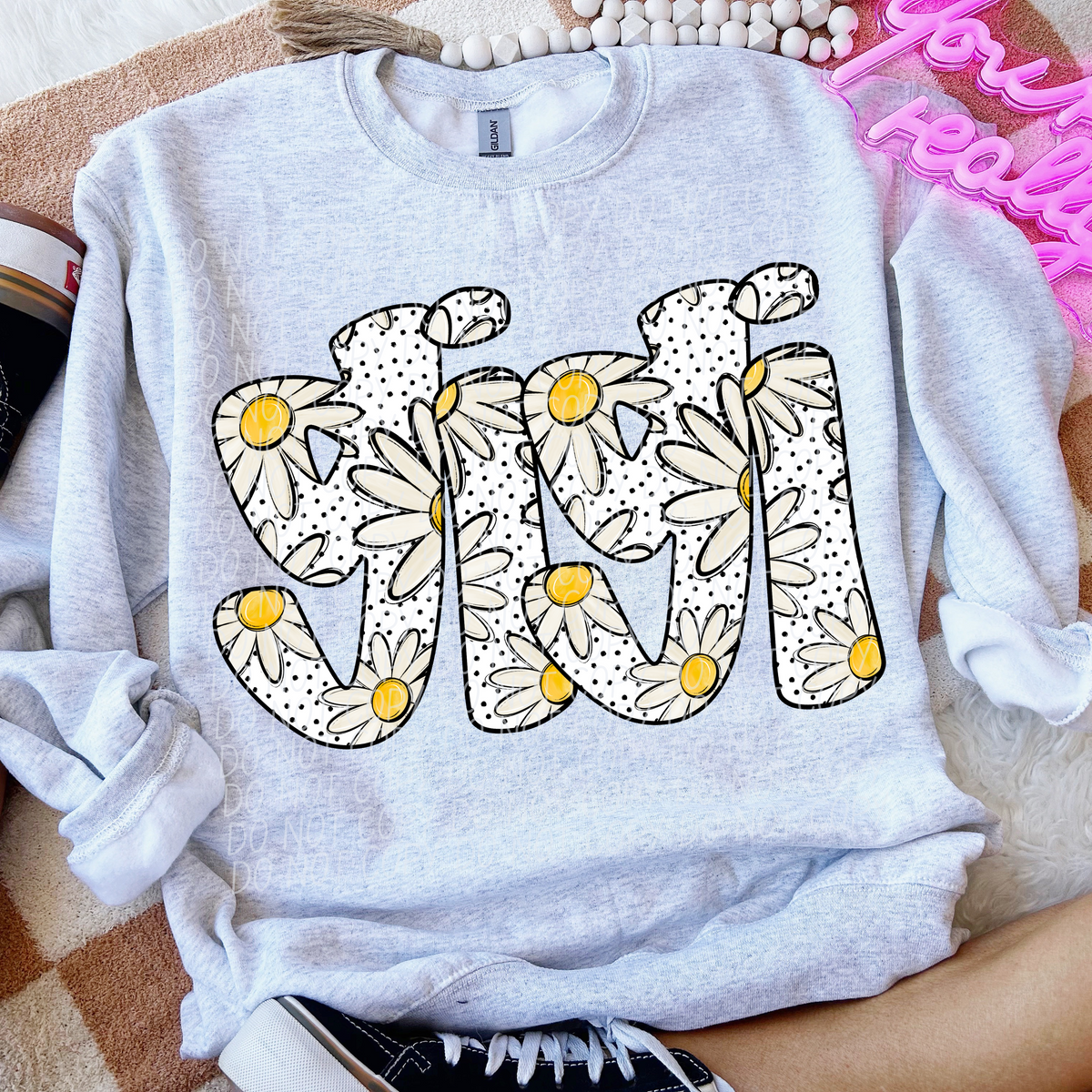 Gigi Daisy (CITY) DTF transfer