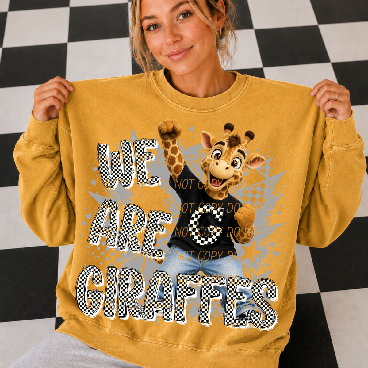 giraffes campus crew (city) DTF transfer