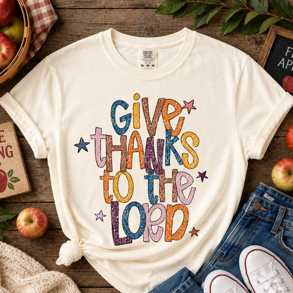Give Thanks To The Lord (CITY)DTF Transfer