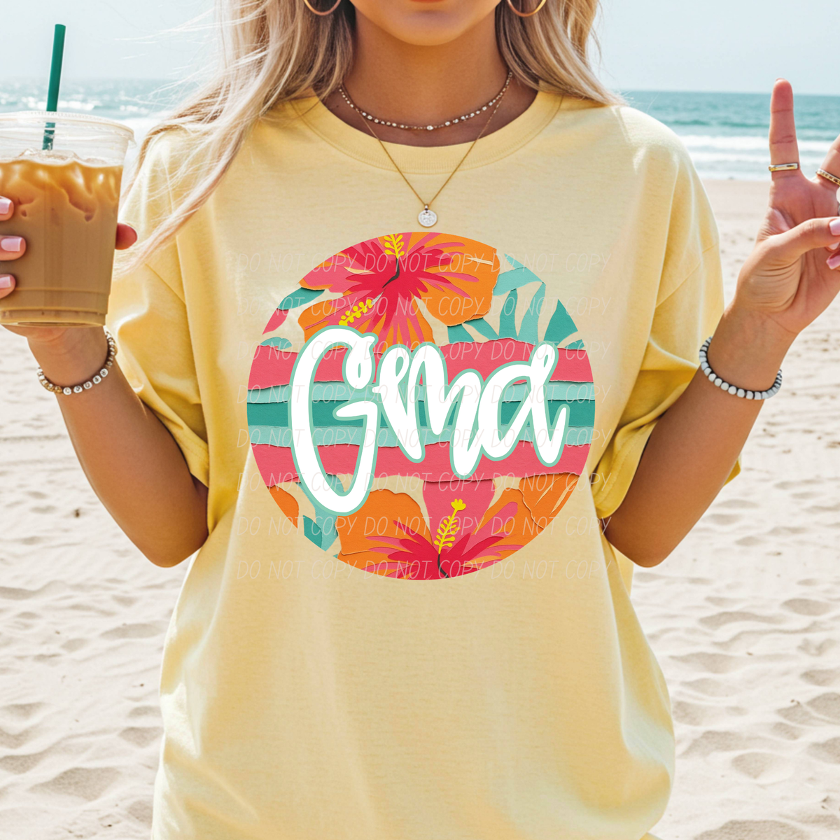 gma tropical circle (city) DTF Transfer