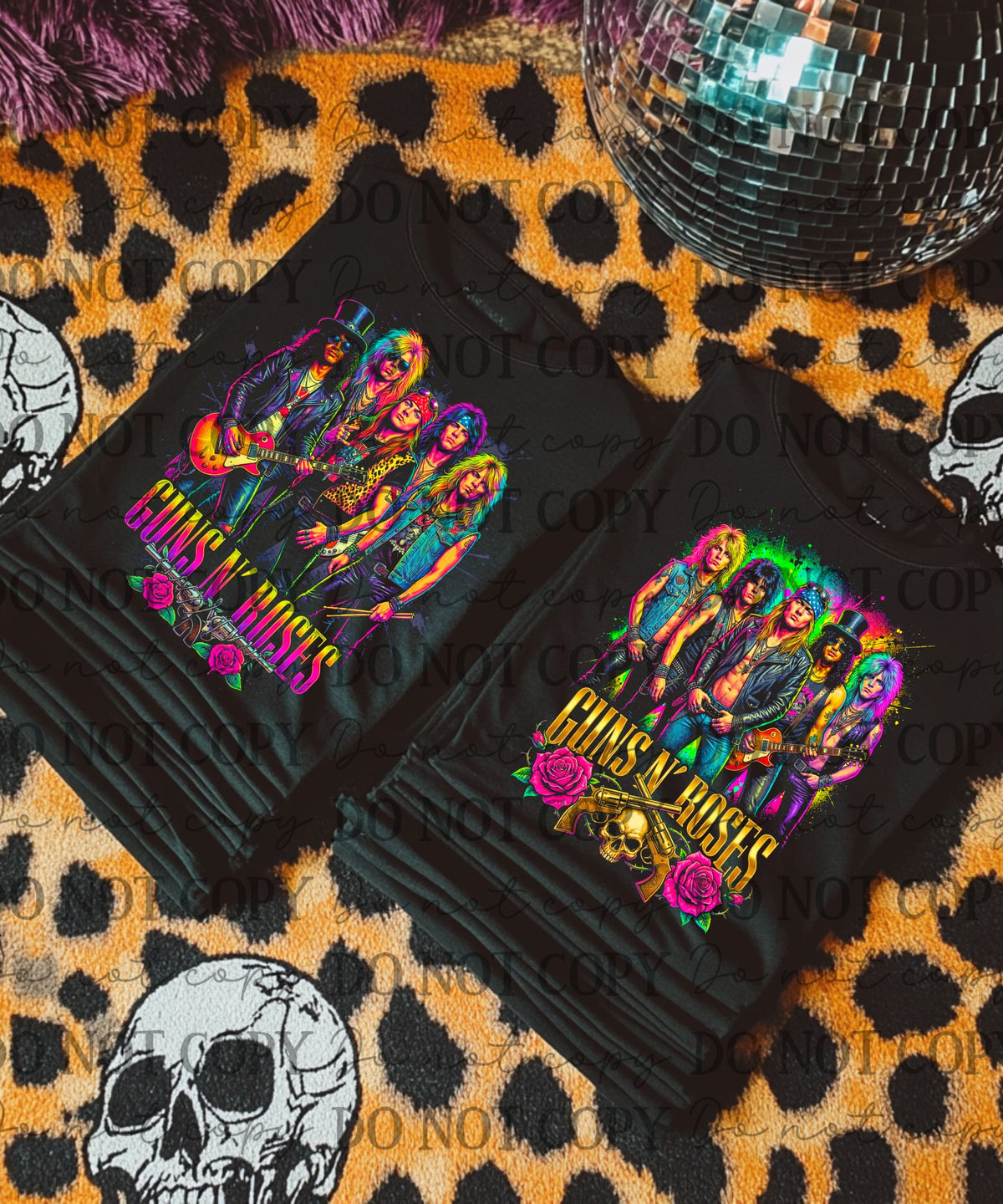 GNR neon (Starlight) DTF Transfer
