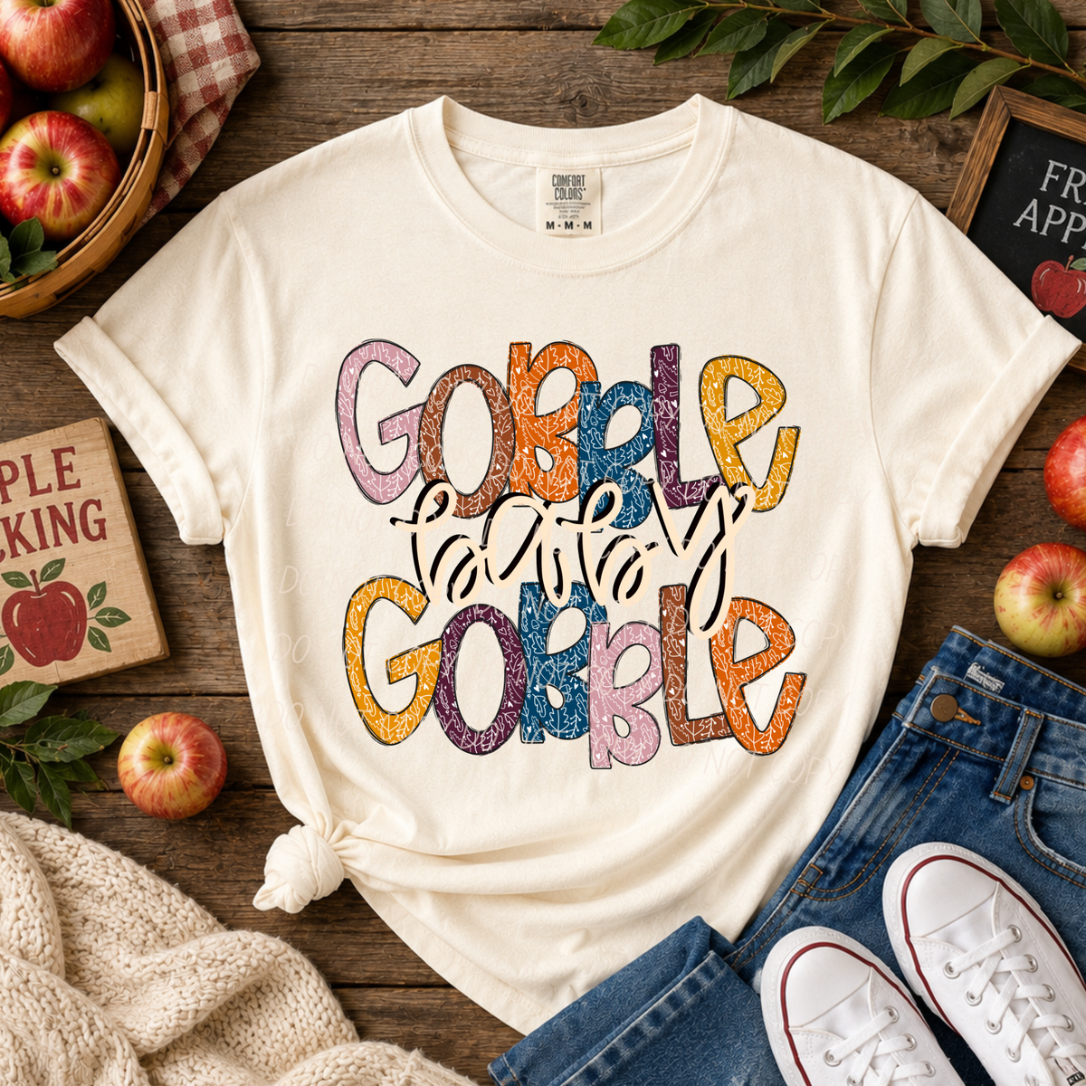 Gobble Baby Gobble (CITY)DTF Transfer