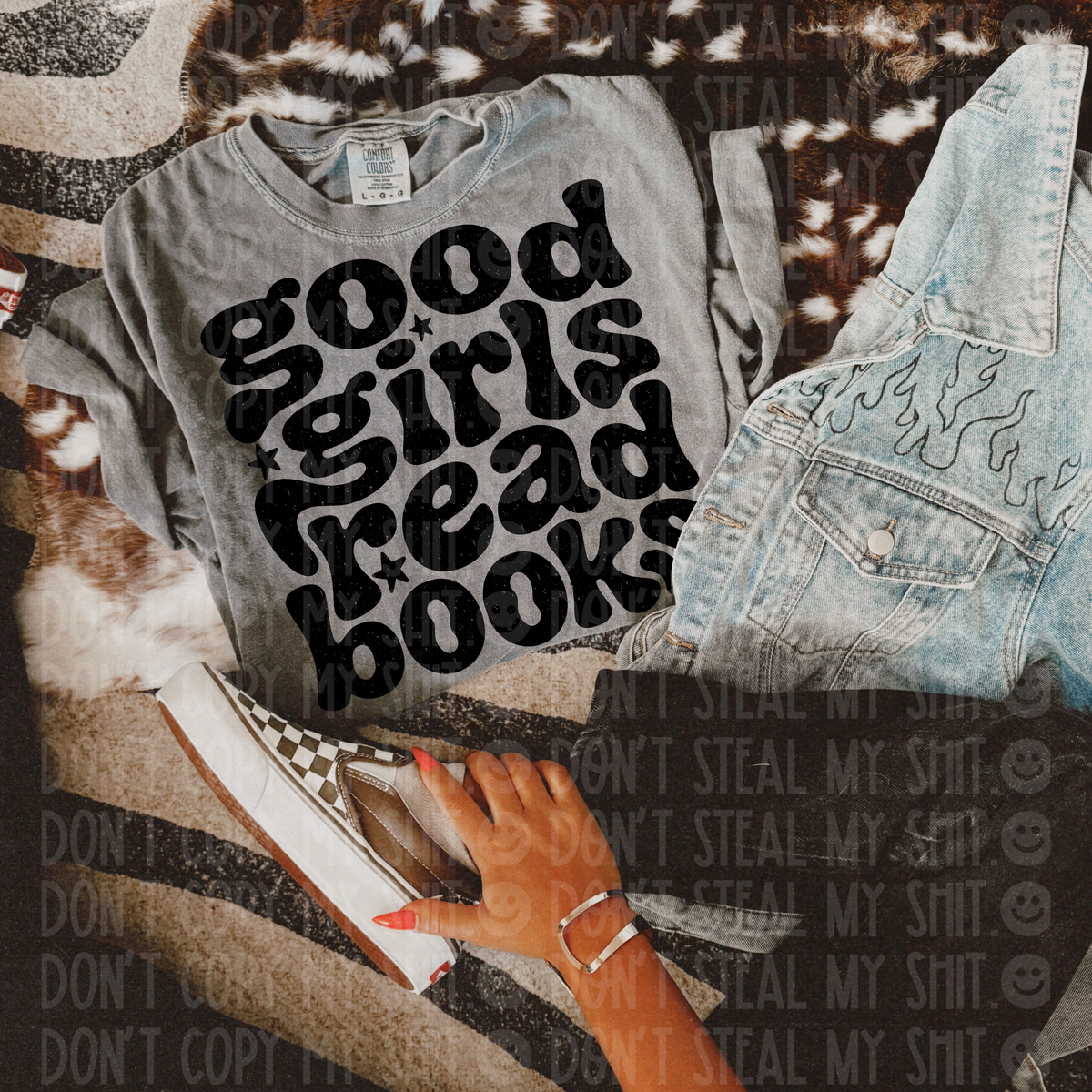 good girls read books (lyttle) DTF Transfer