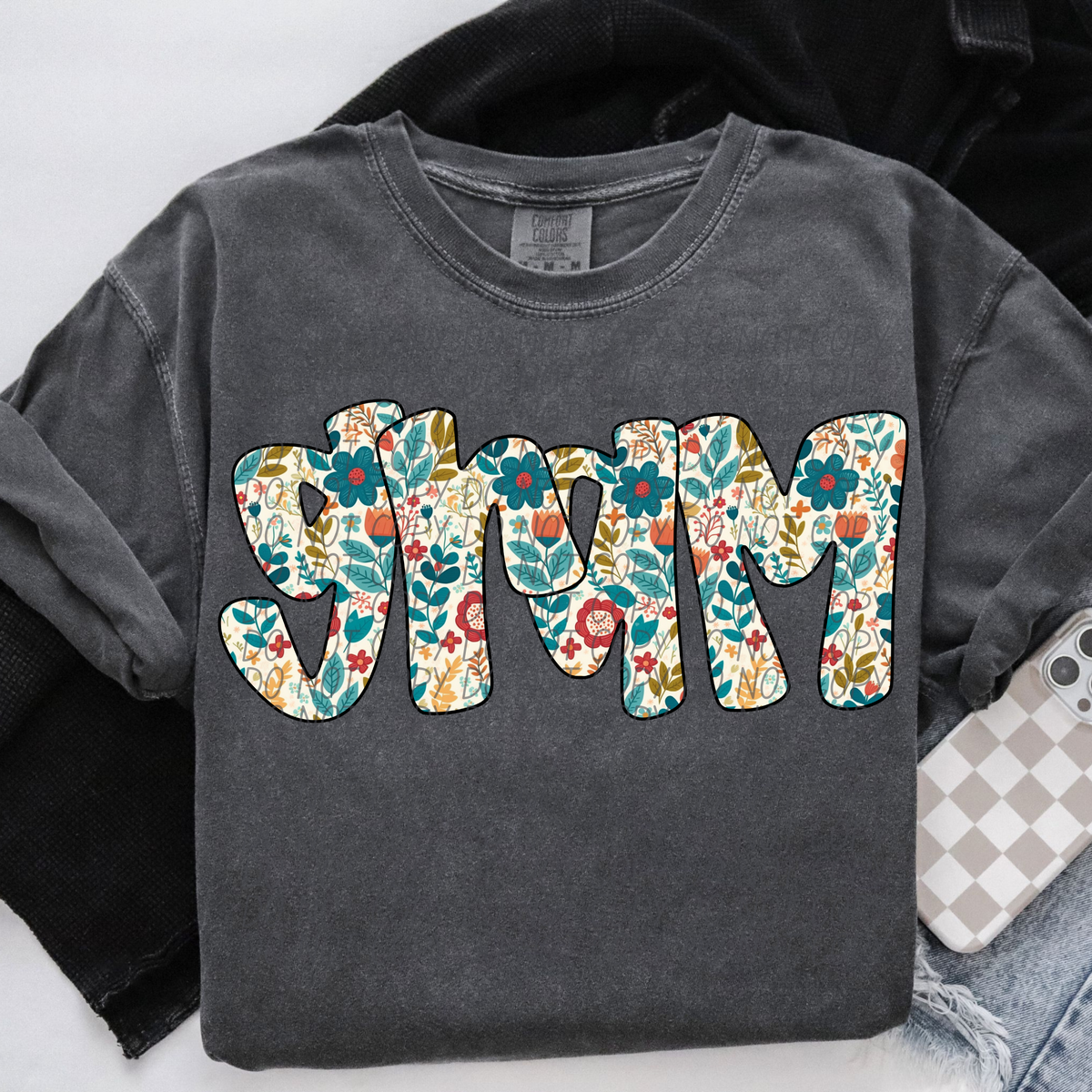 Gram Fall Floral (City) DTF transfer