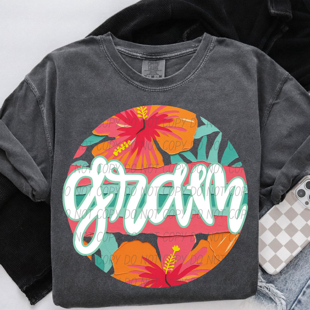 Gram tropical circle (City) DTF Transfer