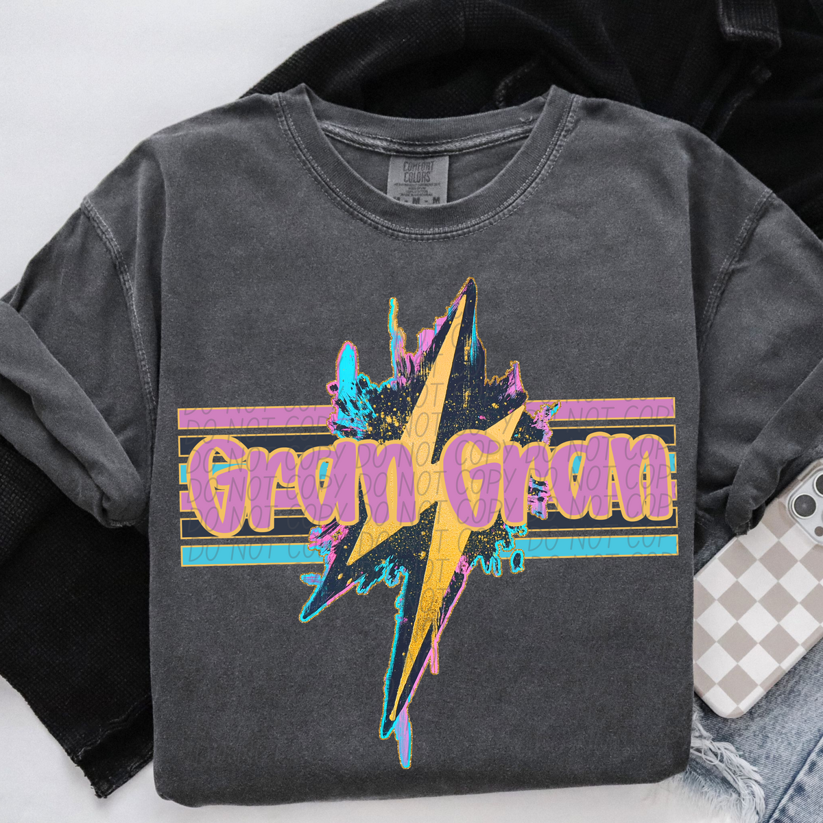 Geode Bolt Gran Gran (CITY) DTF transfer