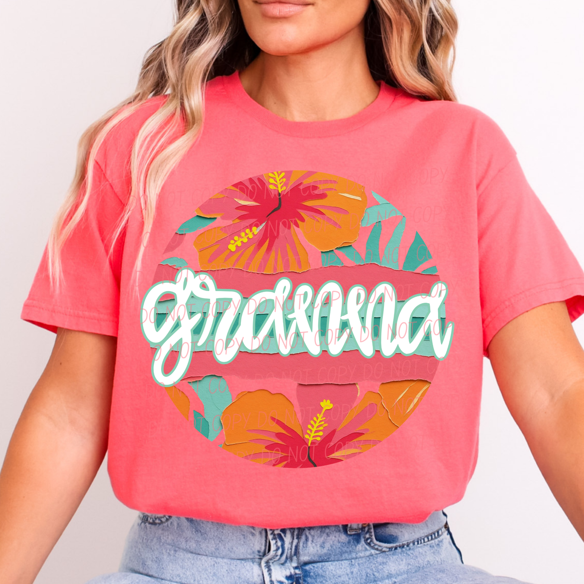 Granna tropical circle (City) DTF Transfer