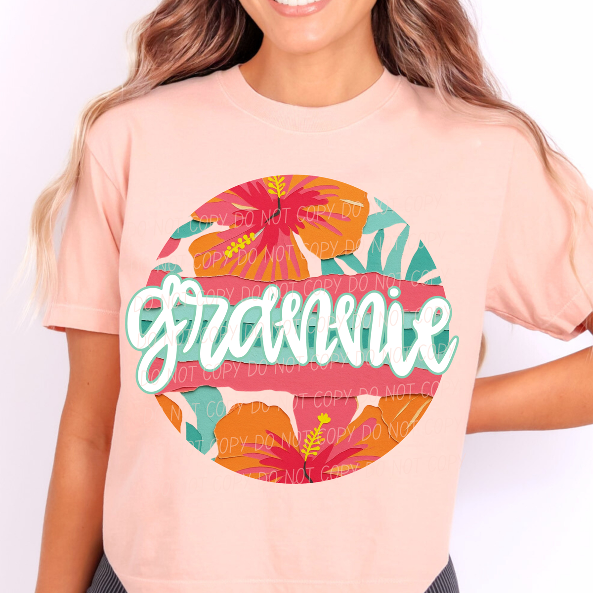 Grannie tropical circle (City) DTF Transfer
