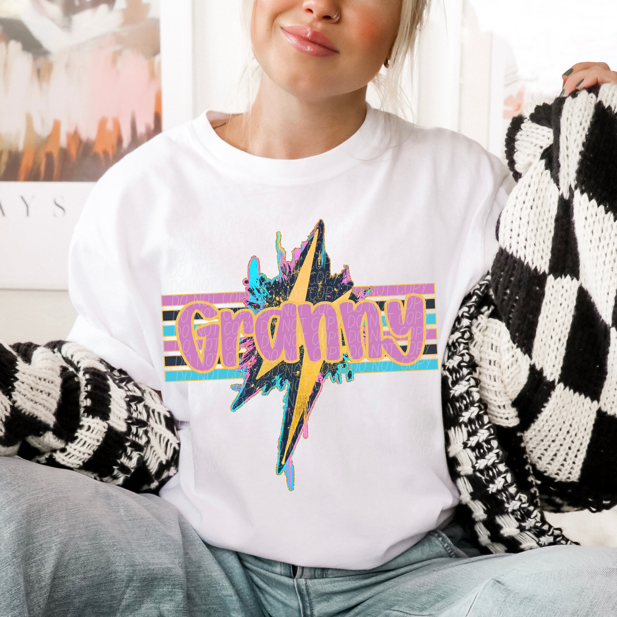 Geode Bolt Granny (CITY) DTF transfer