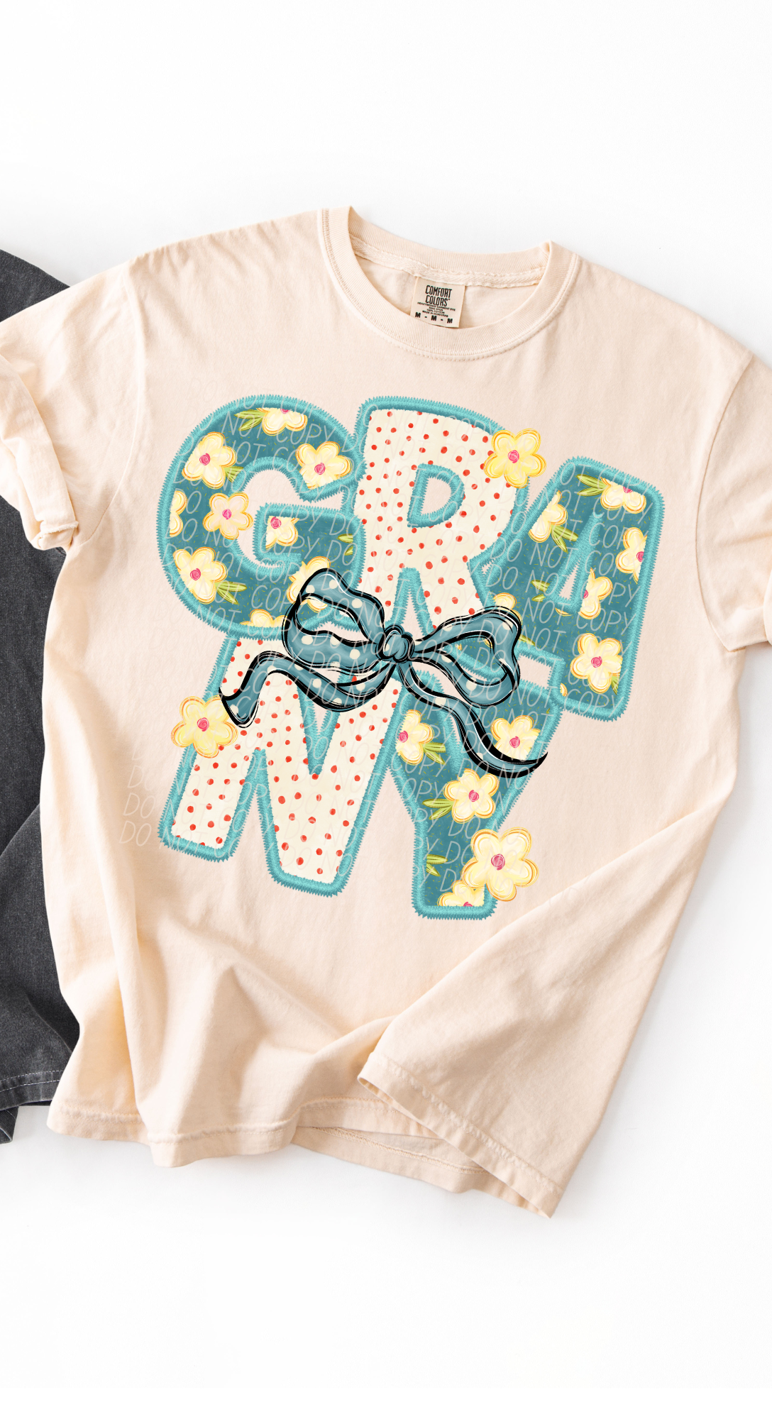 Grany Vintage Name with Bow (City) DTF Trans