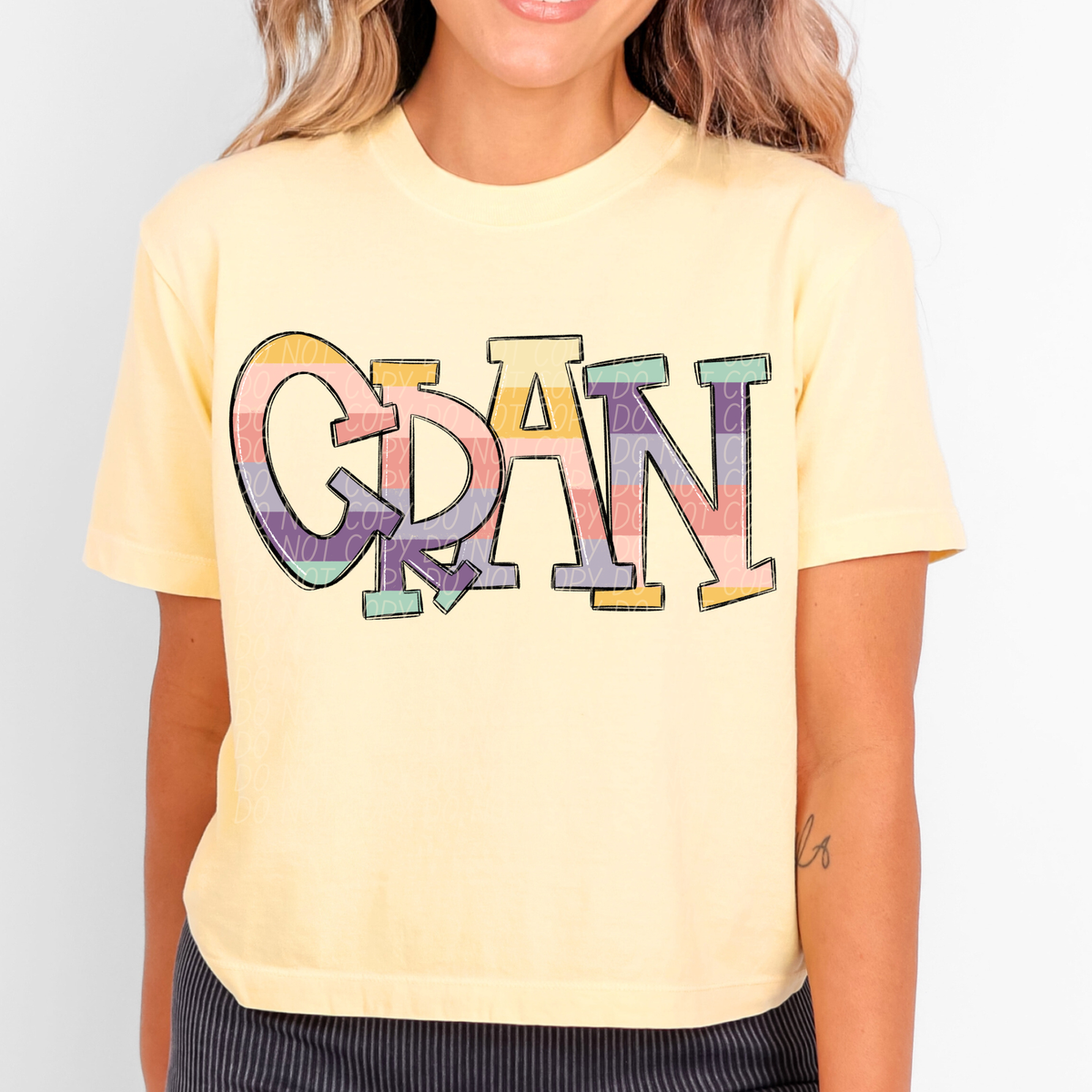 Gran pastel strips (City) DTF Transfer