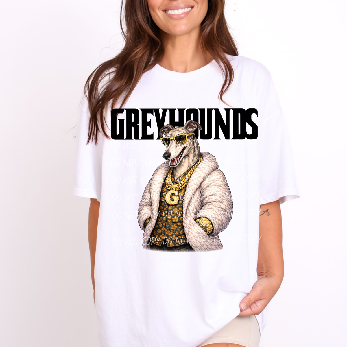 greyhounds Swag Mascot (City) DTF Transfer