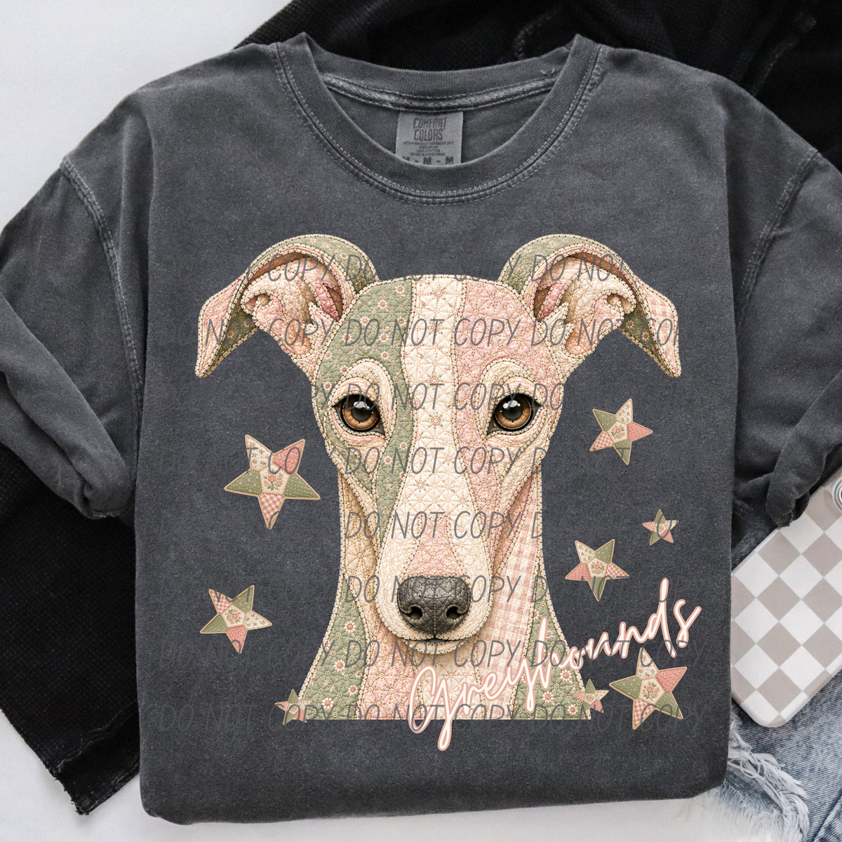 Greyhounds meemaw mascot (City) DTF Transfer