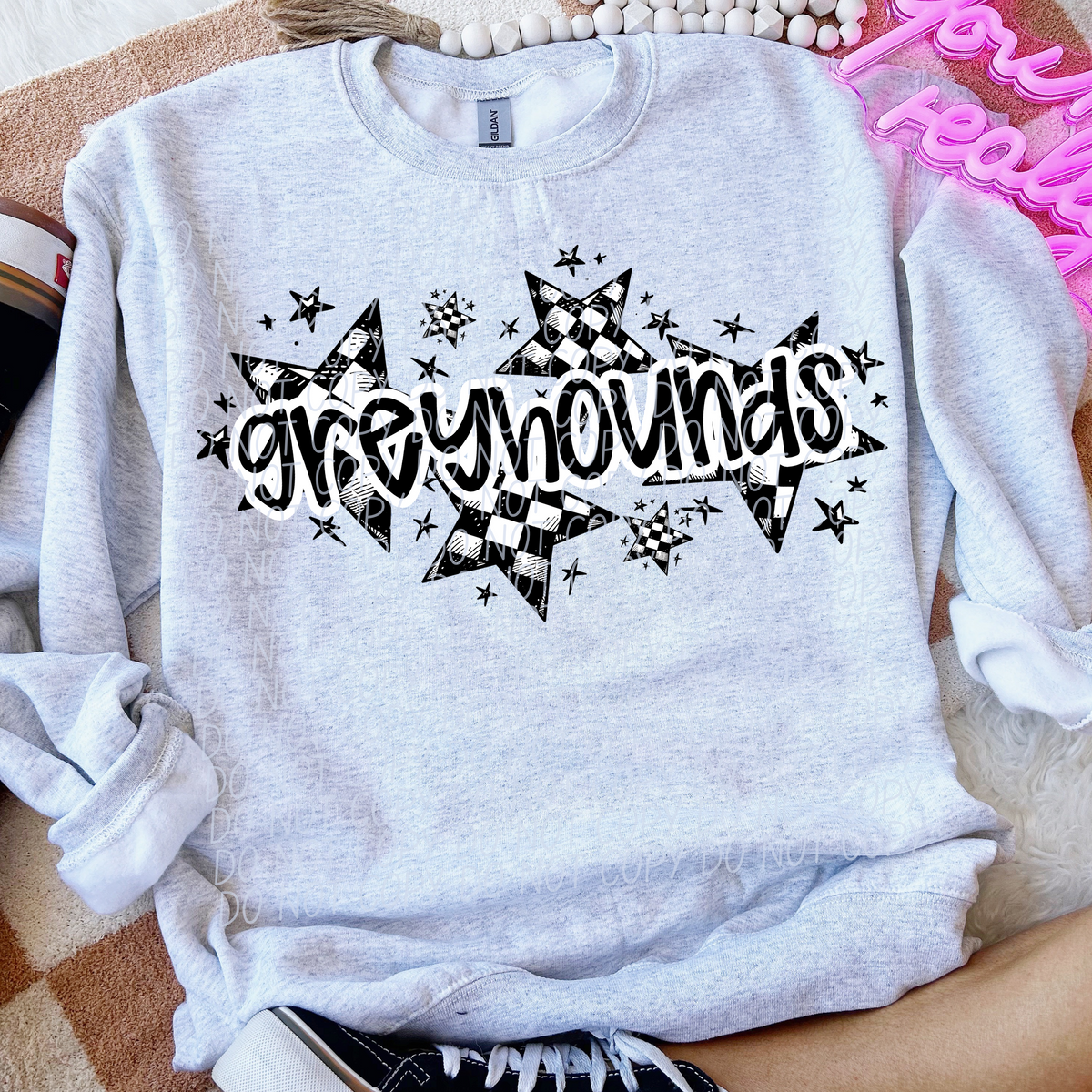 Checkered Stars Mascots (City)