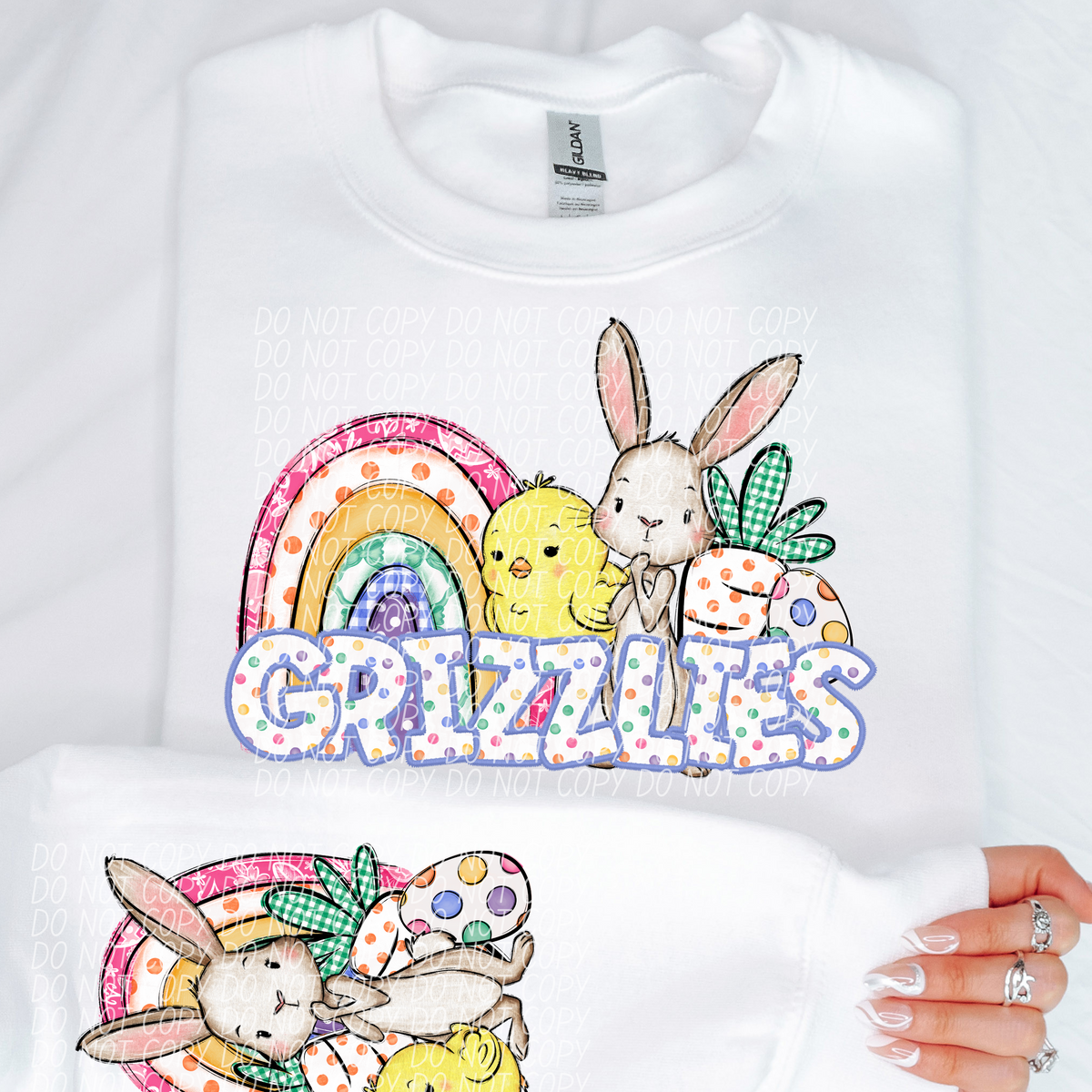 Easter Grizzlies (CITY) DTF transfer