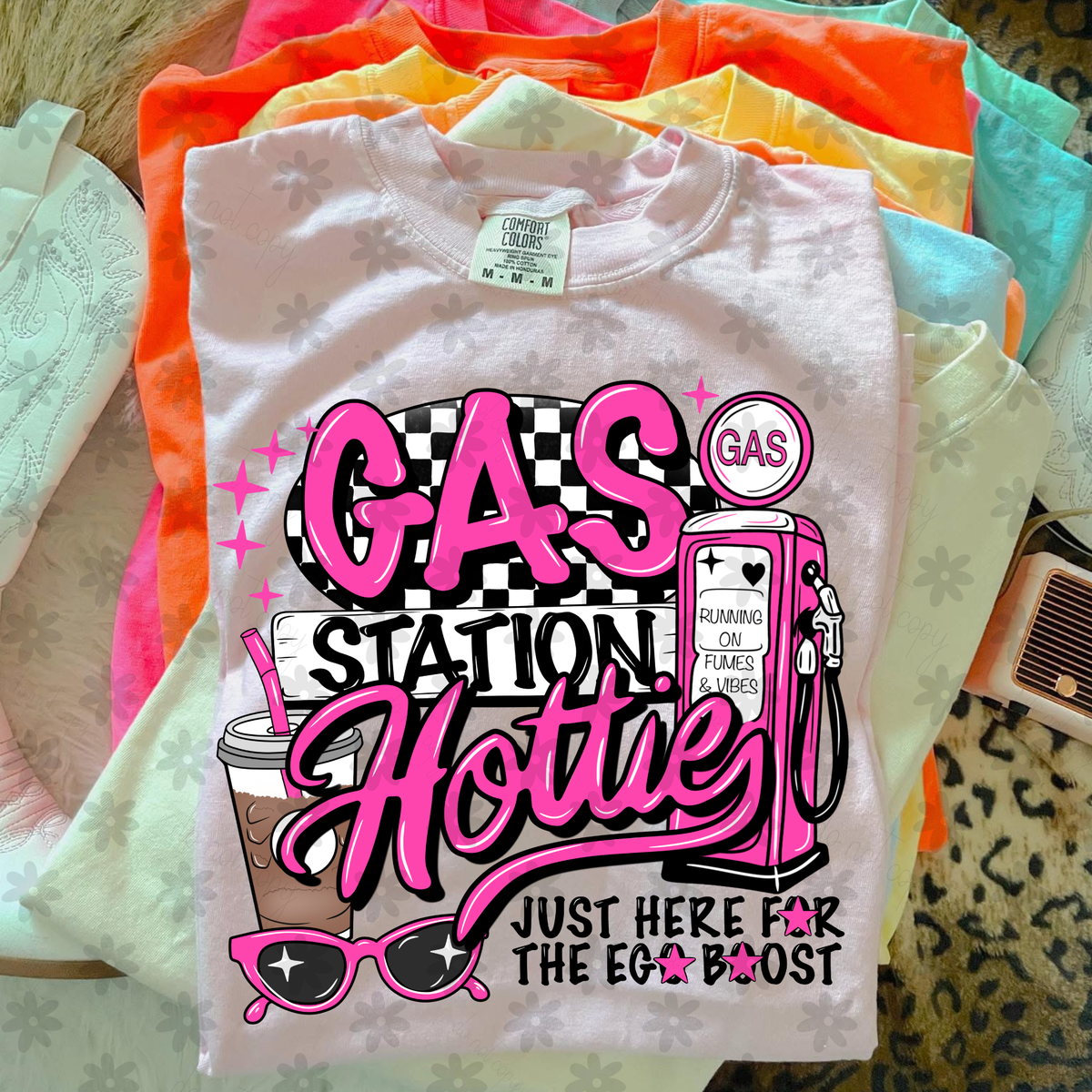Gas station hottie (Dyed) DTF Transfer
