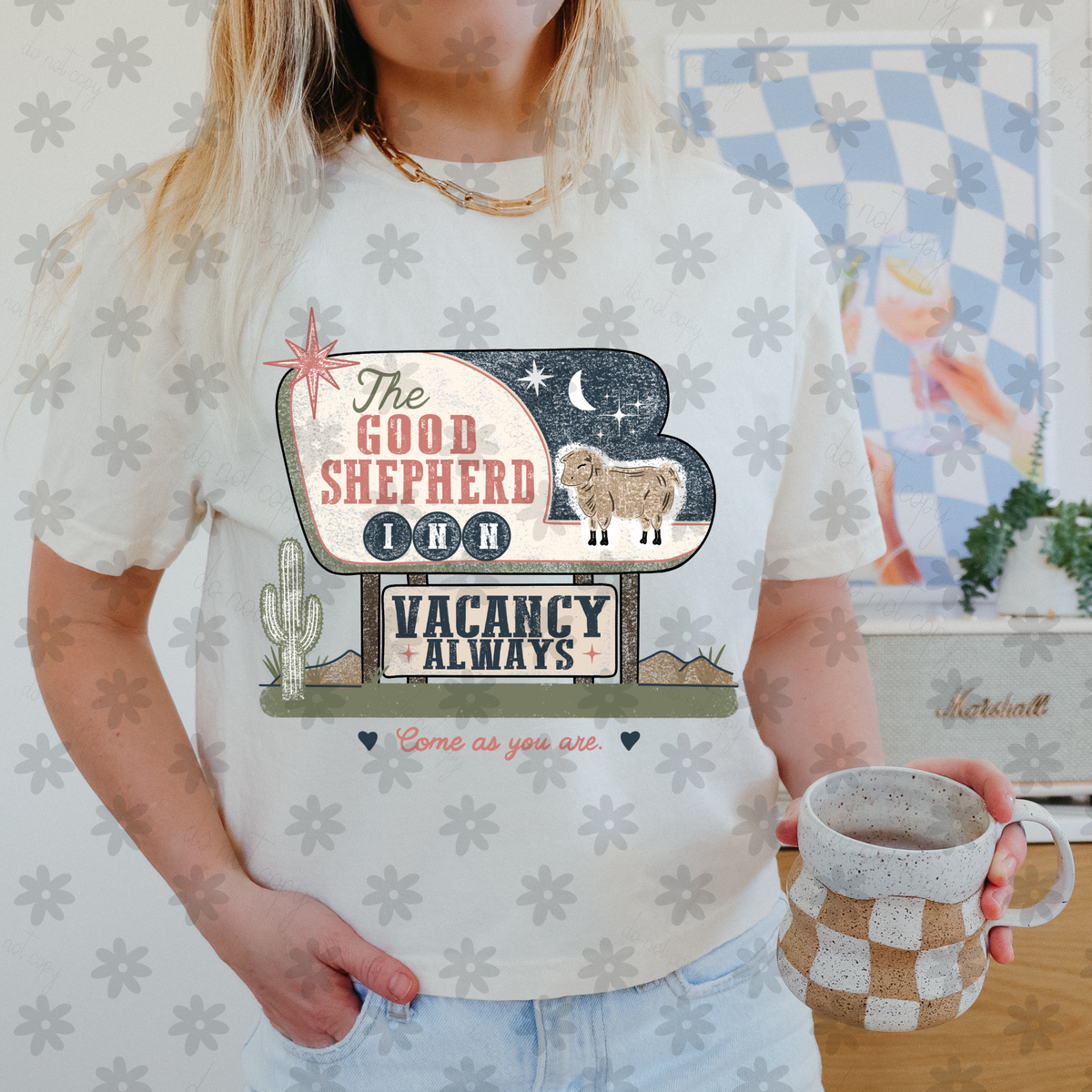 The good shepherd inn (Dyed) DTF Transfer