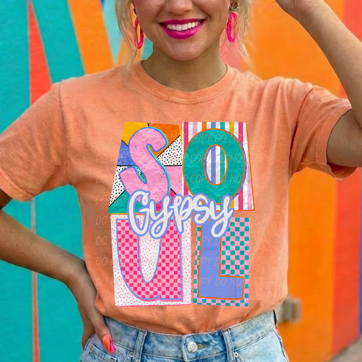 Gypsy soul groovy (City) DTF Transfer