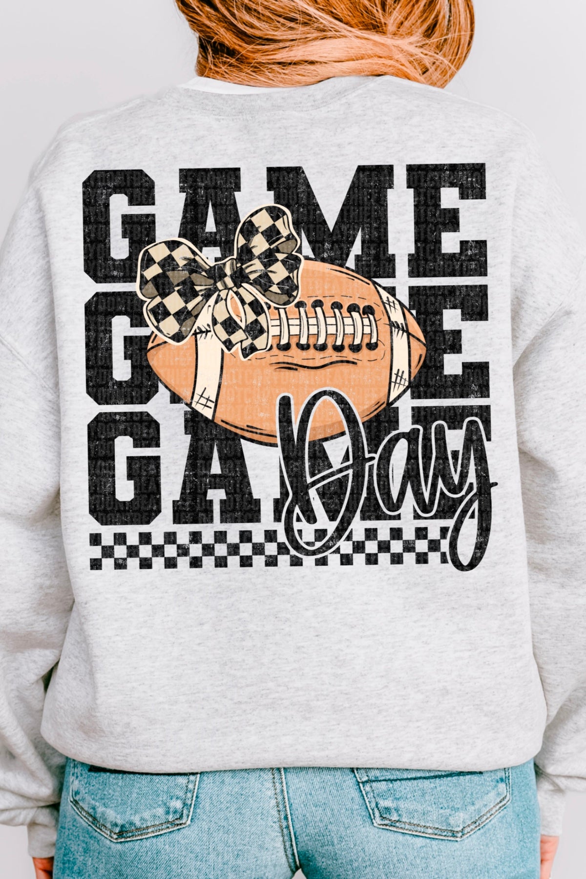 Game day BACK DTF transfer