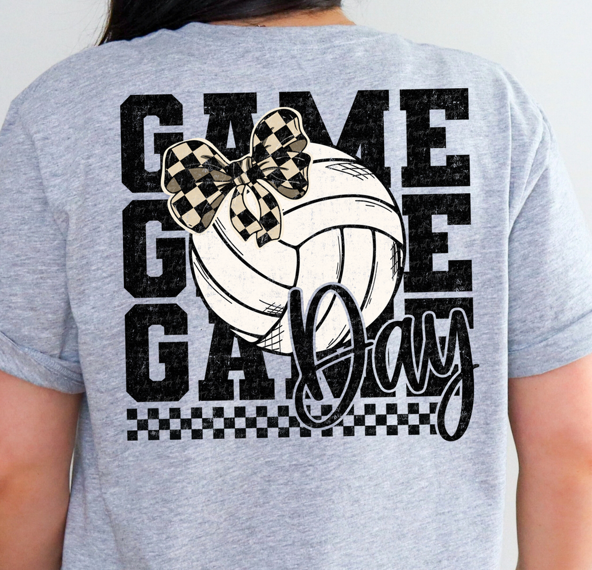 Game Day Volleyball Back 110116 DTF transfer