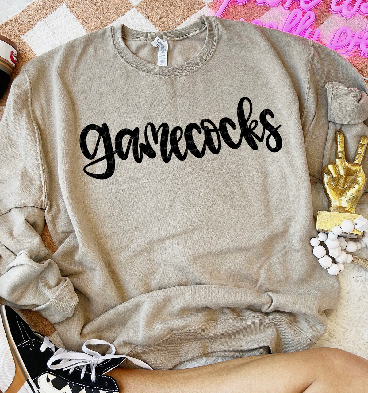 Gamecocks Hand Lettered 54055 DTF transfer