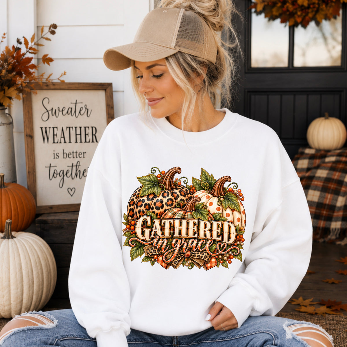 Gather in grace pumpkins (SDD) DTF Transfer